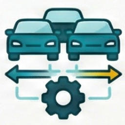 Fuhrparkmanagement Icon