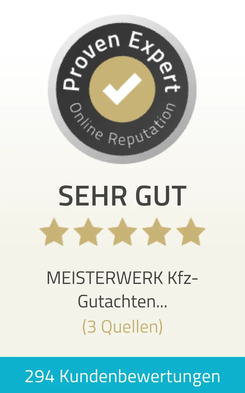 Proven Expert Online Reputation SEHR GUT (5 Sterne)